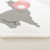 ラマ吹気泡 シェルパブランケット (3/4)