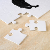 ラマ夜 ジグソーパズル (側面)