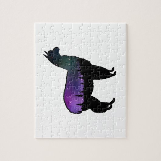 ラマ夜 ジグソーパズル (縦)