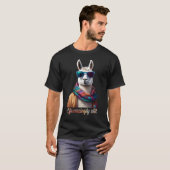 ラマ好き Tシャツ (正面フル)