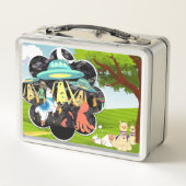 ラマ対エビルスクイカエピック宇宙バトル メタルランチボックス (裏面)