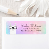 ラマ差出人住所ラベル ラベル (インサイチュ)