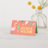 ラマ座席表、メキシコパーティー プレイスカード (裏面)