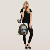 ラマ引用文スタイル トートバッグ (モデル)