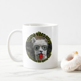 ラマ引用文 コーヒーマグカップ