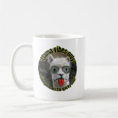 ラマ引用文 コーヒーマグカップ (左)