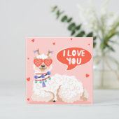 ラマ愛 シーズンカード (スタンド正面)