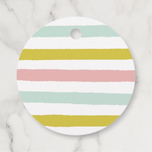 ラマ感謝していマの可愛い赤ちゃんシャワー フェイバータグ (裏面)