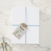 ラマ感謝していユーラベルフィエスタサボスアルパカメキシコ ギフトタグ (より糸付き)