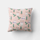 ラマ模様装飾用クッション クッション (裏面)