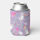 ラマ模様1 缶クーラー (缶裏面)