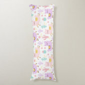 ラマ模様 ボディピロー (正面縦)