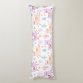 ラマ模様 ボディピロー (裏面 (縦))