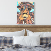 ラマ王 キャンバスプリント (インサイチュ (寝室))