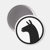 ラマ磁石 – 滑らかな マグネット (正面/裏面)