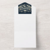 ラマ祝ダンモードオン付きラマダン オールインワン招待状 (内側)