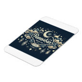 ラマ祝ダンモードオン付きラマダン マグネット (左側)