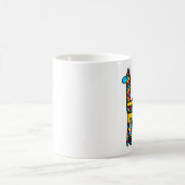 ラマ色 コーヒーマグカップ (中央)