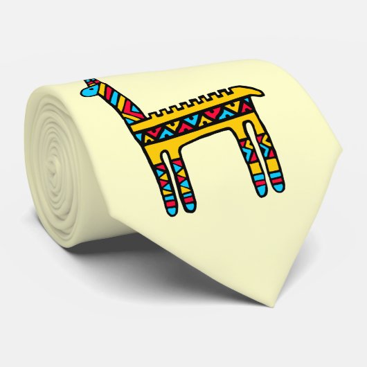 ラマ色 ネクタイ (ロール)