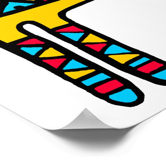 ラマ色 ポスター (角)