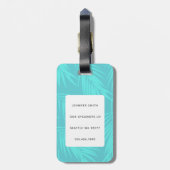 ラマ荷物タグ ラゲッジタグ (裏面縦)