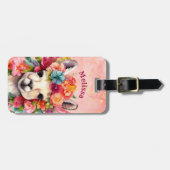 ラマ荷物タグ ラゲッジタグ (正面横)