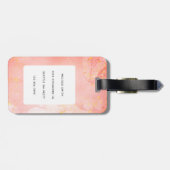 ラマ荷物タグ ラゲッジタグ (裏面横)