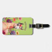 ラマ荷物タグ ラゲッジタグ (正面横)