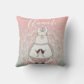 ラマ装飾用クッション クッション (裏面)