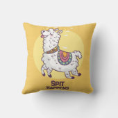 ラマ装飾用クッション クッション (裏面)