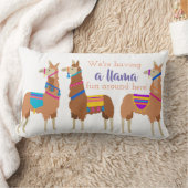 ラマ装飾用クッション ランバークッション (ブランケット)