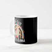 ラマ試験日2024年5月No Prob-Llama Llama Teache コーヒーマグカップ (正面左)