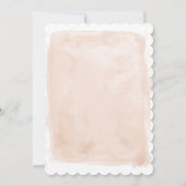 ラマ誕生日パーティーの招待状 招待状 (裏面)