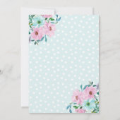 ラマ誕生日招待状ホールラマおもしろいパーティー 招待状 (裏面)