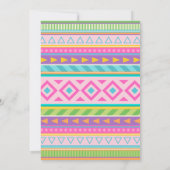 ラマ誕生日招待状ラマフィエスタ招待状 招待状 (裏面)