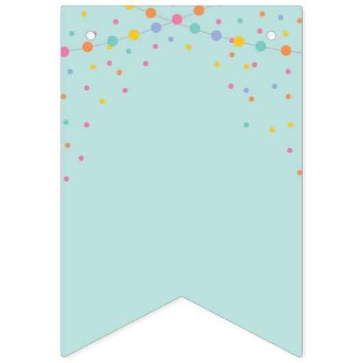 ラマ誕生日 バンティングフラッグ (第1の旗)