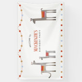 ラマ誕生日 横断幕 (縦)