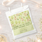 ラマ野外キッズ誕生祝い フェイバーバッグ (クリップ留めされた状態)