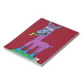 ラマ間抜けモンスター ノートパッド (回転)