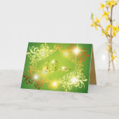 ラマ飾ダン カード (黄色い花)