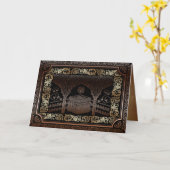 ラマ飾ダン カード (黄色い花)