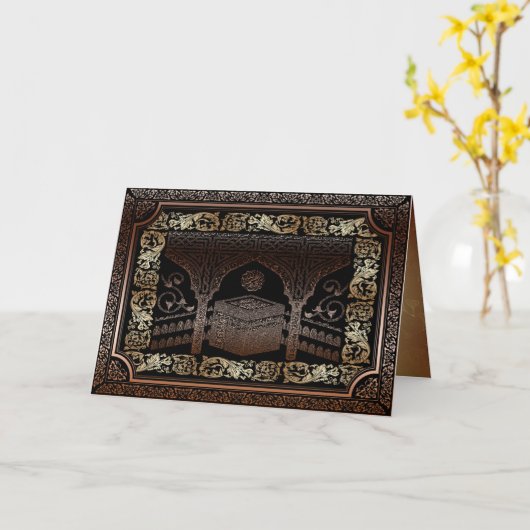 ラマ飾ダン カード (黄色い花)