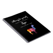 ラマ。 あなた自身が…水彩画常にあないで下さい ノートブック (右側)