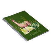 ラマ・イン・デザート ノートブック (右側)