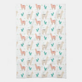 ラマ キッチンタオル (縦)