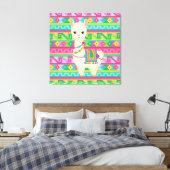 ラマ キャンバスプリント (インサイチュ (寝室))