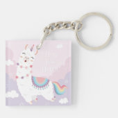 ラマ キーホルダー (裏面)