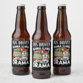 ラマ・ギフト |バス運転手Mama Llama ビールラベル (ボトル)