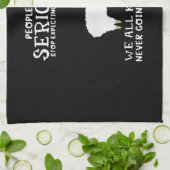 ラマ・ギフト |人々は真剣に キッチンタオル (折り畳み)