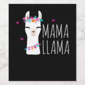 ラマ・ギフト | Mama Llama ワインラベル (シングルラベル)